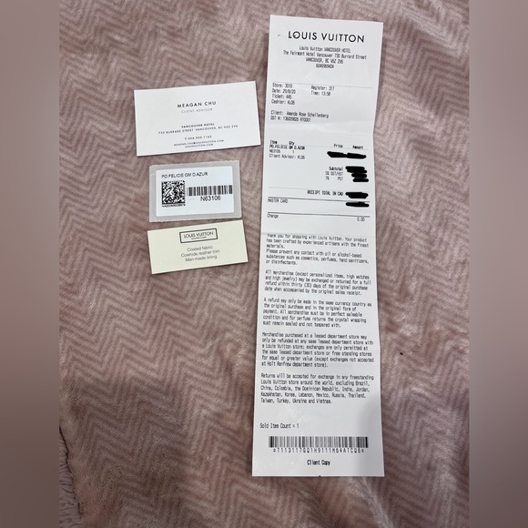 Louis Vuitton Félicie Pochette in Damier Azur Canvas - Picture 15 of 16